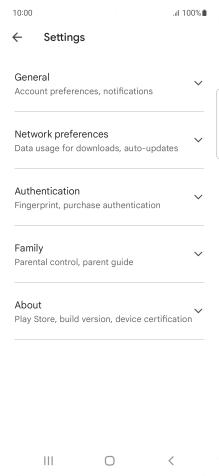 Press Network preferences.