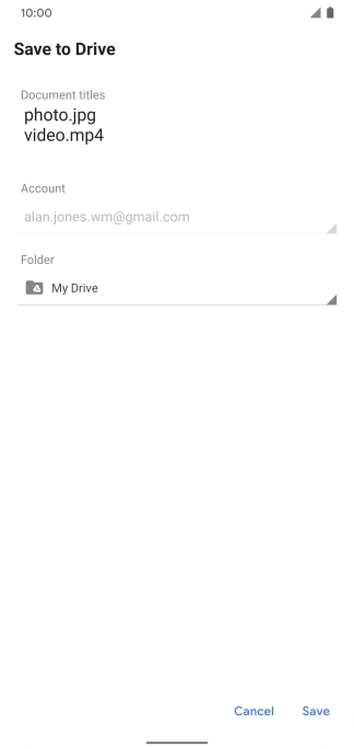 Press the field below 