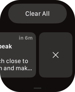 Press the delete icon to remove it.