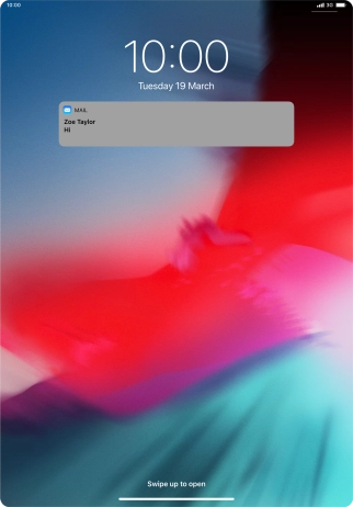 Press the required notification and follow the instructions on the screen to use the selected function.