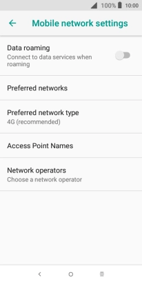 Press Access Point Names.