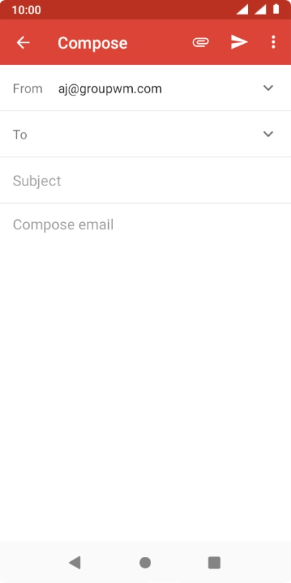 Press the field next to 