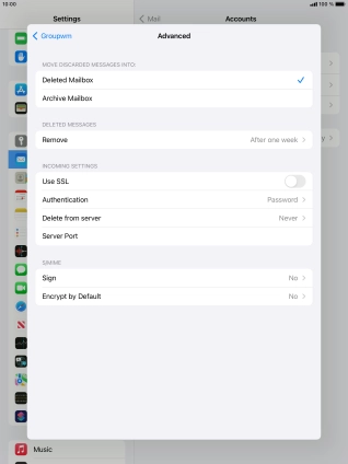 Press Authentication.