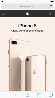 Press the screen a little harder until the content of the message is opened in the relevant application.