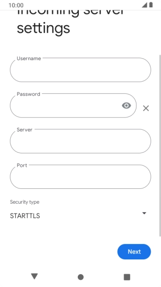 Press the field below 
