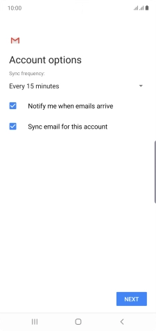 Press the drop down list below 