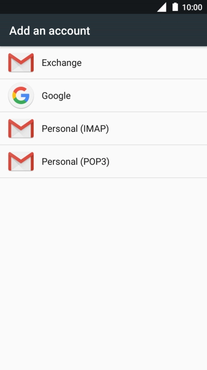 Press Personal (POP3).