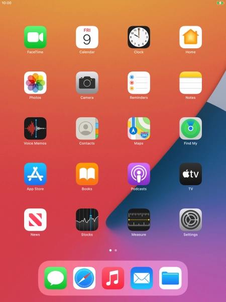 When the battery charging icon is displayed, the battery is charging.