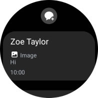 Press the required picture message.