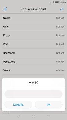 Key in http://pxt.vodafone.net.au/pxtsend and press OK.