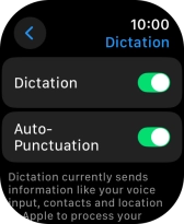 Press the Digital Crown several times to return to standby mode.