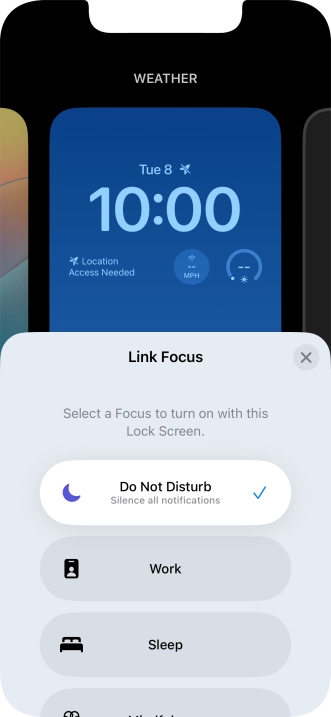 Press the close icon.