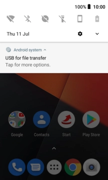 Press Tap for more options.
