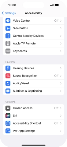 Press the required category below 