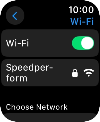 Press the Digital Crown several times to return to standby mode.