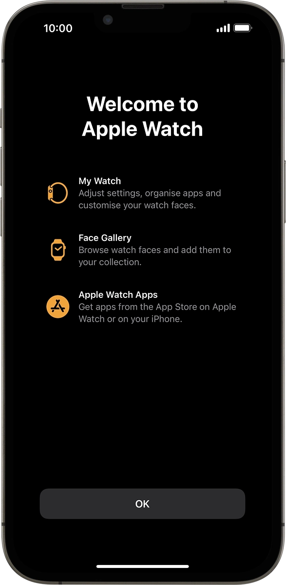 On your phone: Press OK to finish the activation.