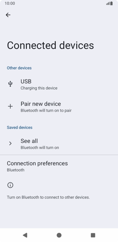 Press Pair new device.