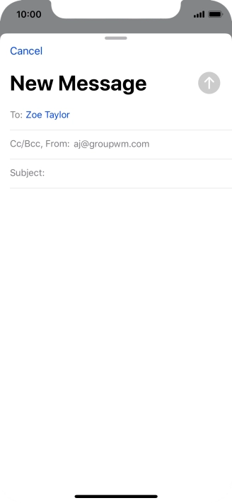 Press the field next to 