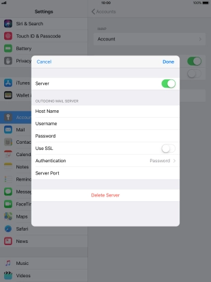 Press Authentication.