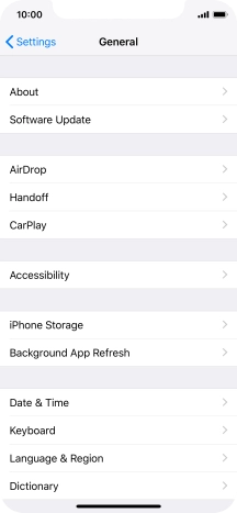 Press Accessibility.