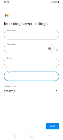 Press the drop down list below 