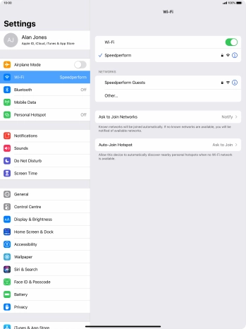 Slide your finger upwards starting from the bottom of the screen to return to the home screen.