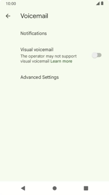 Press Advanced Settings.