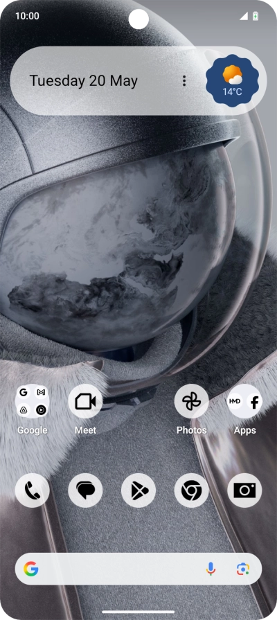When the battery charging icon is displayed, the battery is charging.