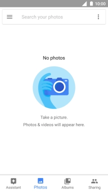 Press Albums and go to the required folder.