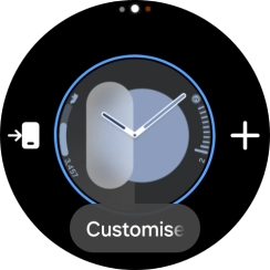 Slide your finger left on the screen.