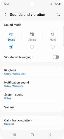 Press Ringtone.