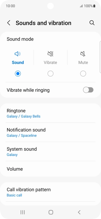 Press Ringtone.