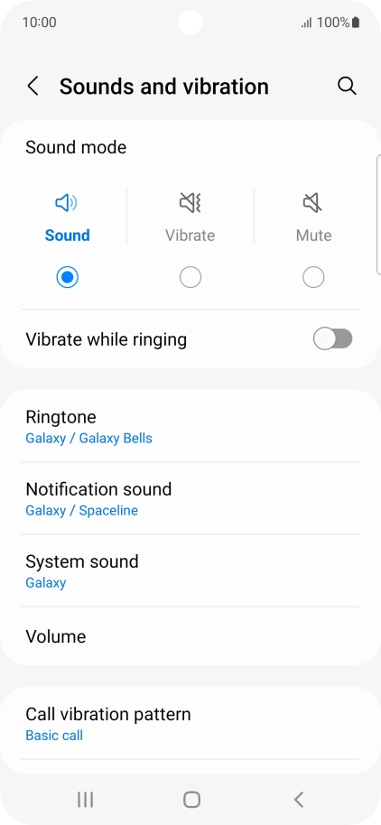 Press Ringtone.