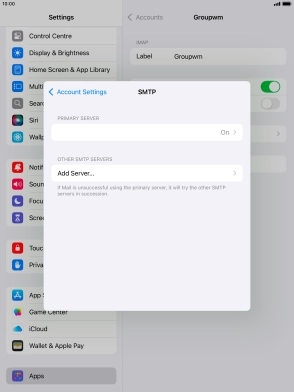 Press the field below 
