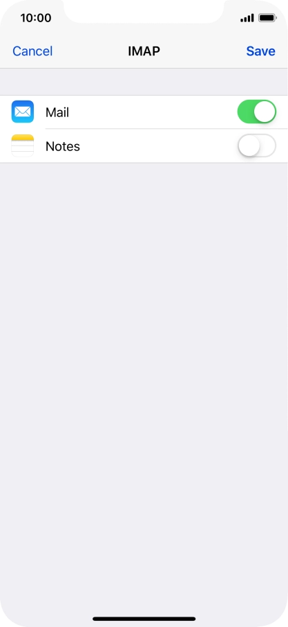 Press Save. Your email account has now been set up. To select more settings for incoming and outgoing server, proceed with the following steps.