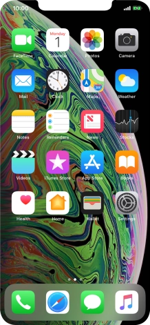 When the battery charging icon is displayed, the battery is charging.