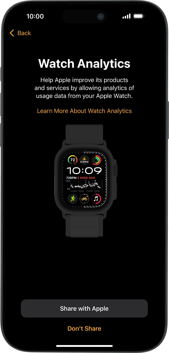 On your phone: Press the required setting.