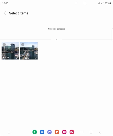 Press the required picture.