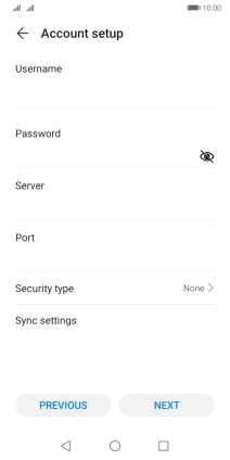 Press the field below 