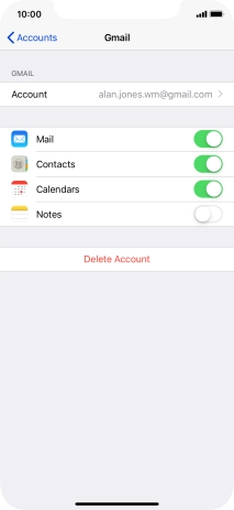 Slide your finger upwards starting from the bottom of the screen to return to the home screen.