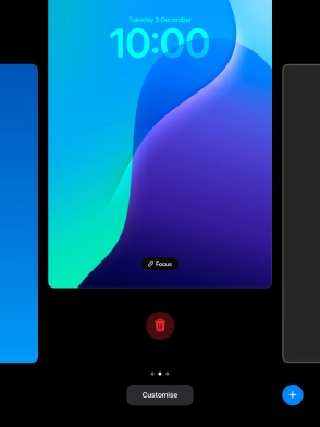 Press the delete icon.