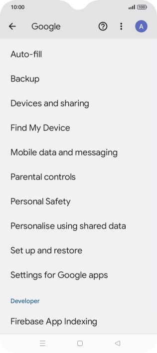 Press Find My Device.