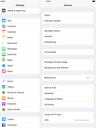 Press the required social network and follow the instructions on the screen to log on and copy the contacts.