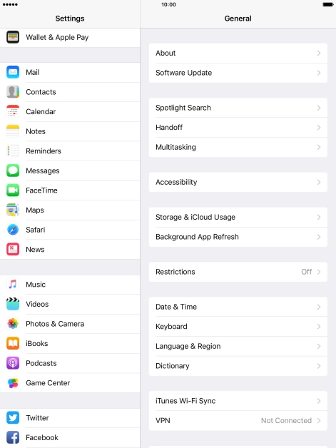 Press the required social network and follow the instructions on the screen to log on and copy the contacts.