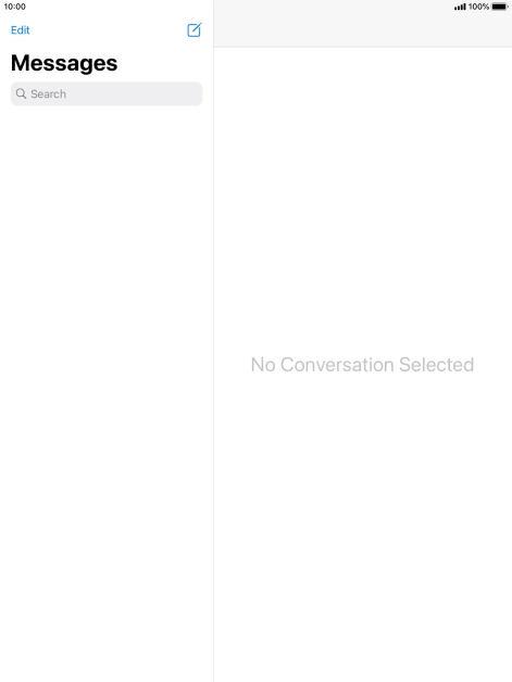 Press the new message icon.