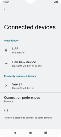 Press Pair new device.