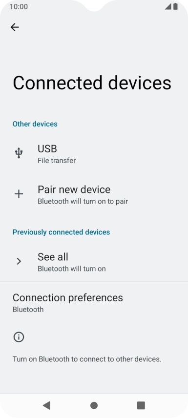 Press Pair new device.