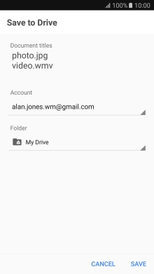 Press the field below 