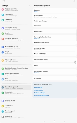 Press Date and time.