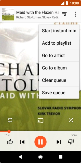 Press Add to playlist.